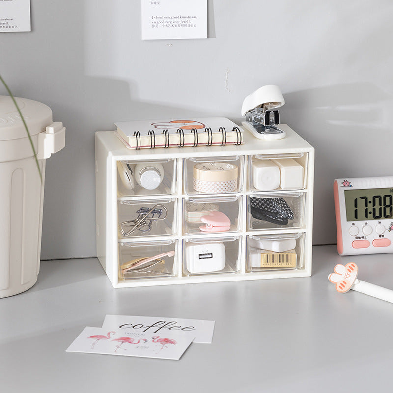 Hand Account Tape Transparent Drawer Desktop Storage Organization Box
